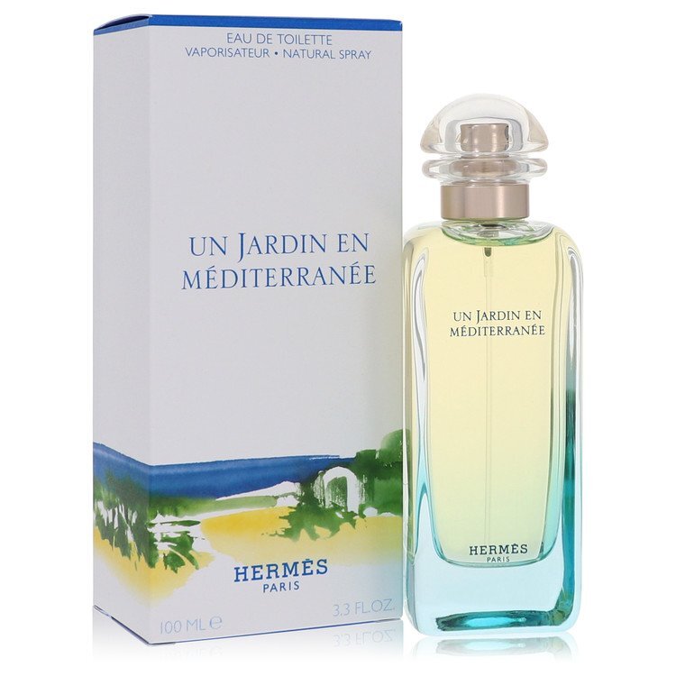 Un Jardin En Mediterranee by Hermes Eau De Toilette Spray (Unisex) 3.4 oz (Men)