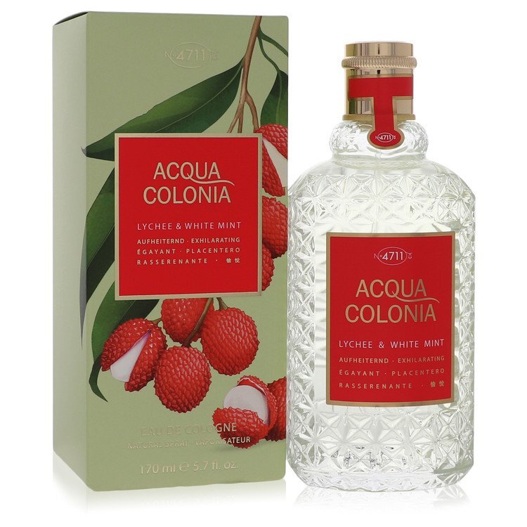 Acqua Colonia Lychee & White Mint by 4711 - Eau De Cologne (Unisex, 5.7 oz)