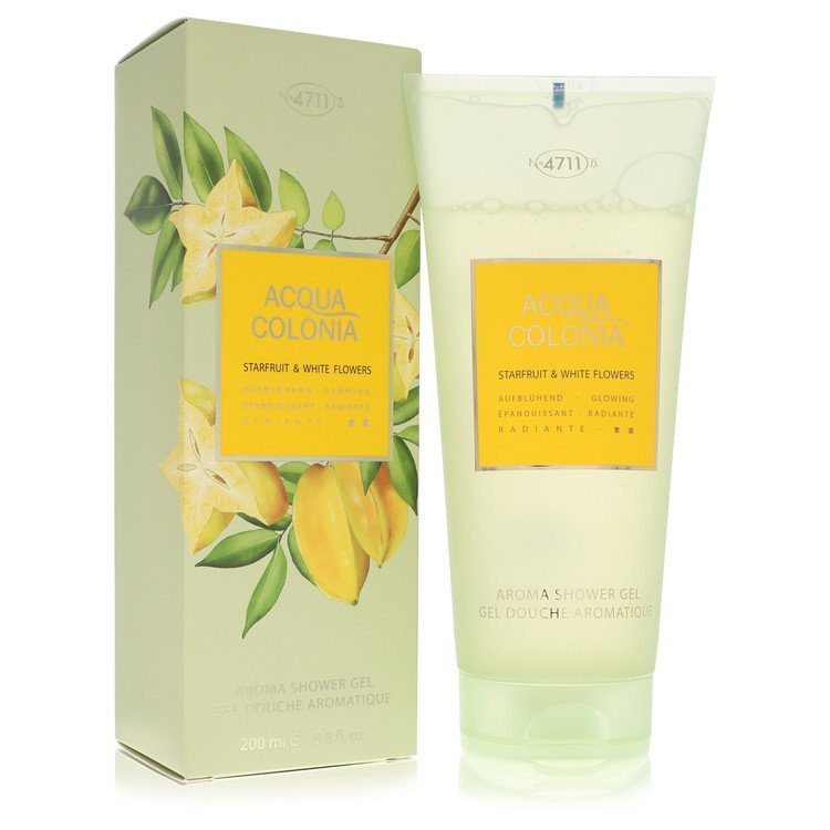 Acqua Colonia Starfruit & White Flowers by 4711 - Shower Gel (Unisex, 6.8 oz)