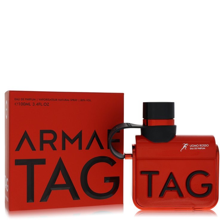 Armaf Tag Uomo Rosso by Armaf Eau De Parfum Spray 3.4 oz (Men)